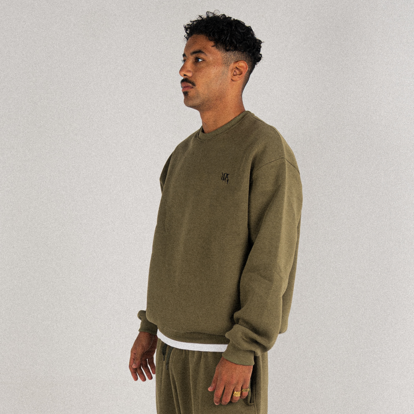 UA Olive Crewneck