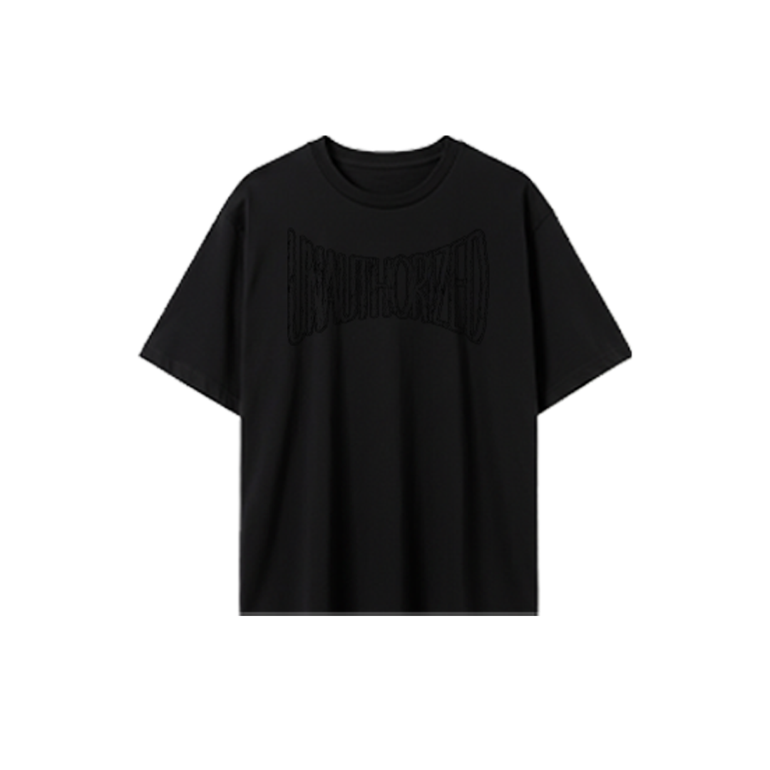 UA Black Distorted Tee