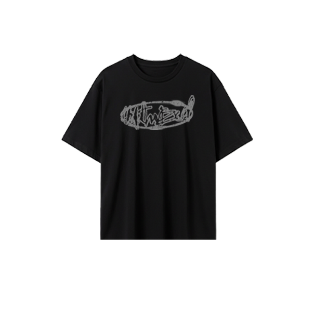 UA Black Graffiti Tee