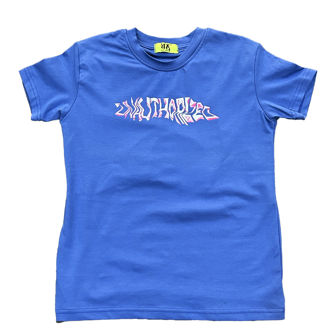 UA Blue Baby Tee
