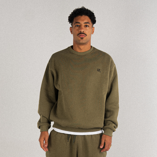 UA Olive Crewneck