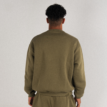 UA Olive Crewneck