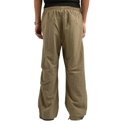 UA Beige Parachute Pants