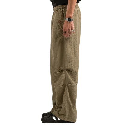 UA Beige Parachute Pants