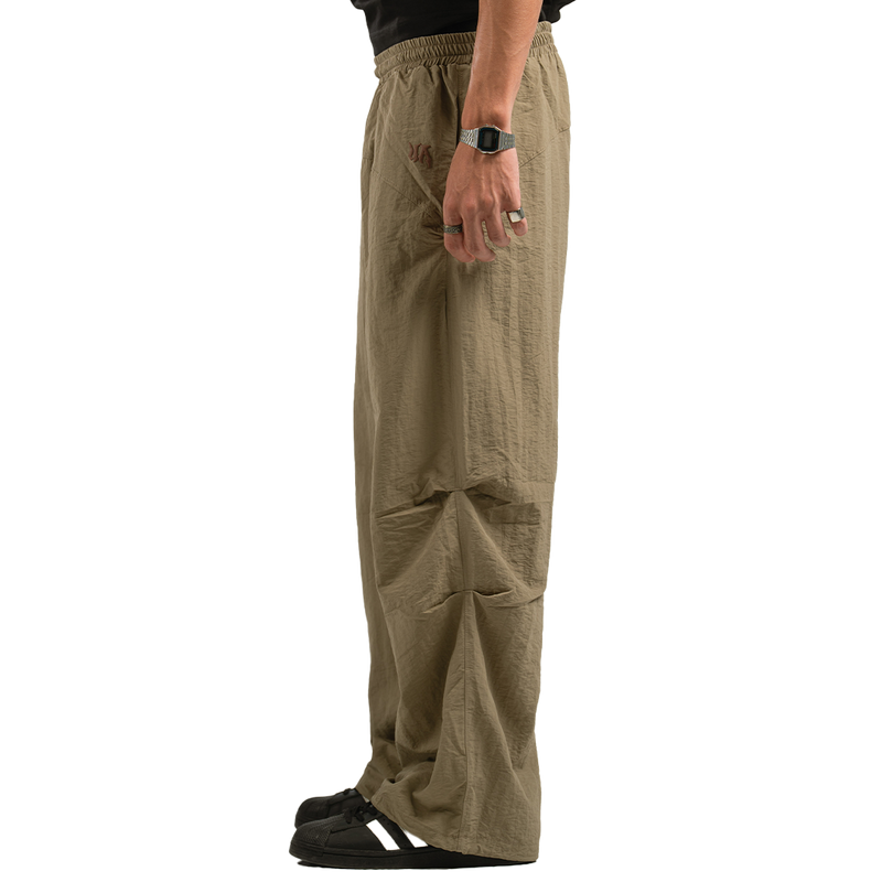 UA Beige Parachute Pants