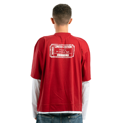 Red Ticket Double-Sleeve Shirt