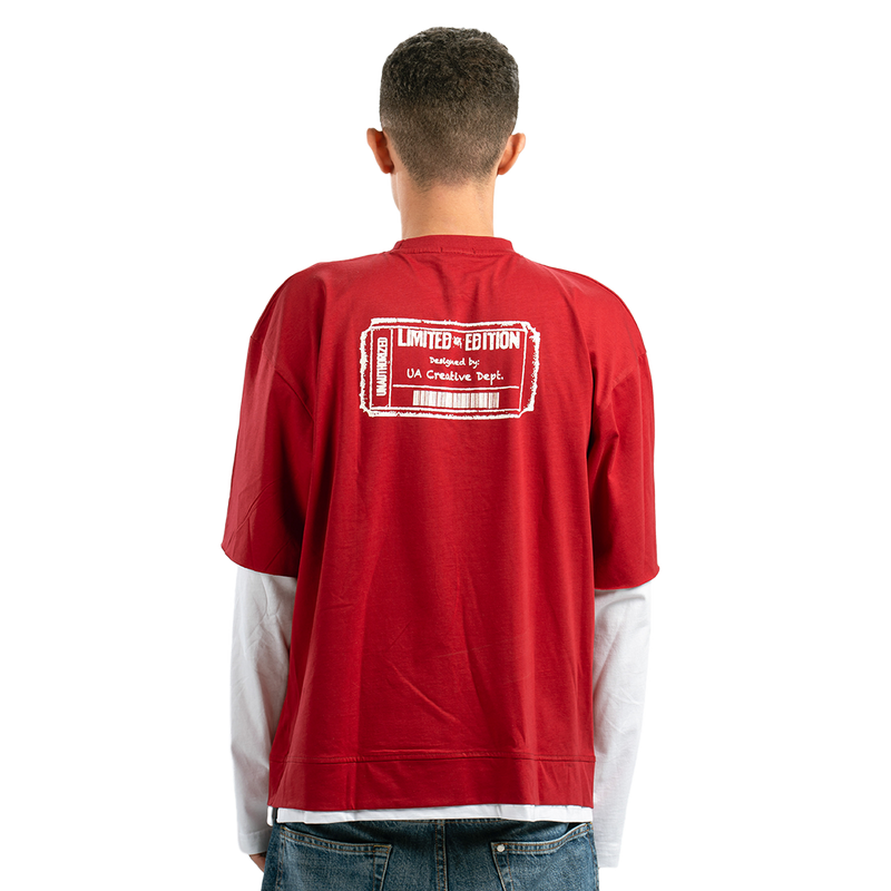 Red Ticket Double-Sleeve Shirt