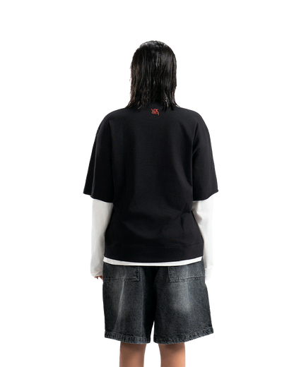 UA V2. Black Double-Sleeve Shirt