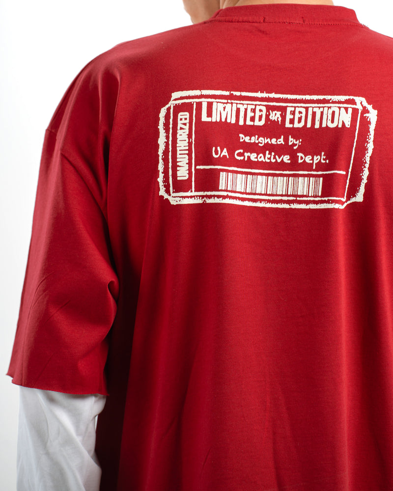 Red Ticket Double-Sleeve Shirt