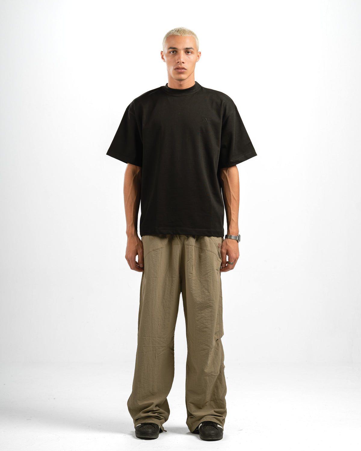 UA Beige Parachute Pants