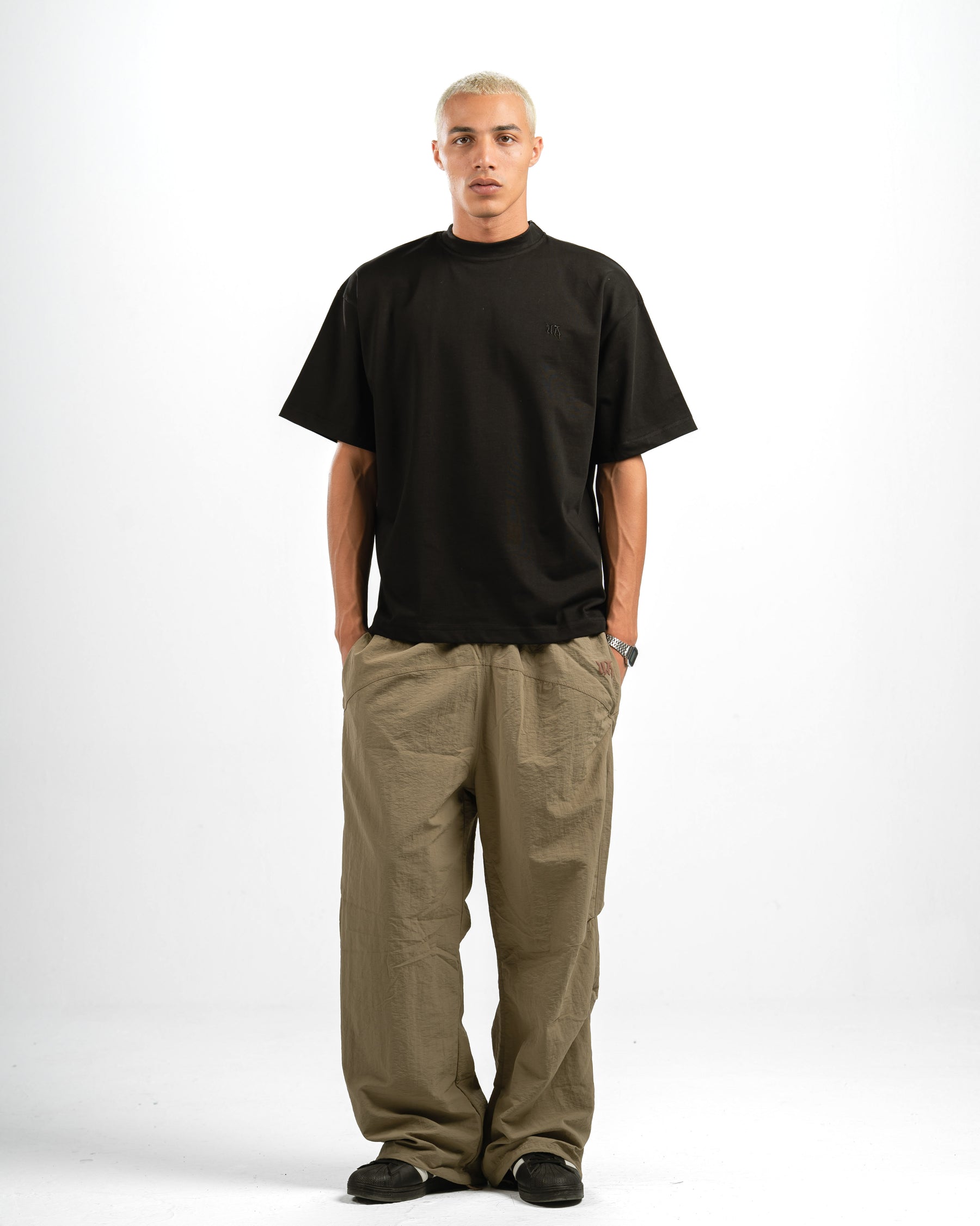 UA Beige Parachute Pants