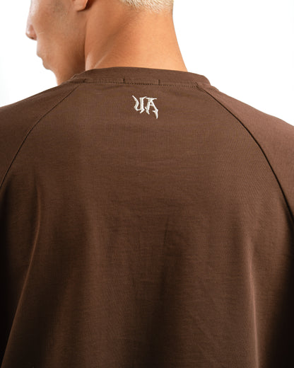Brown Damask Long Sleeve
