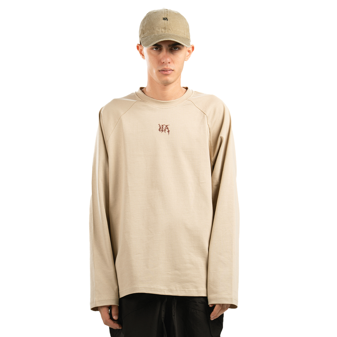 Beige Frame Long Sleeve