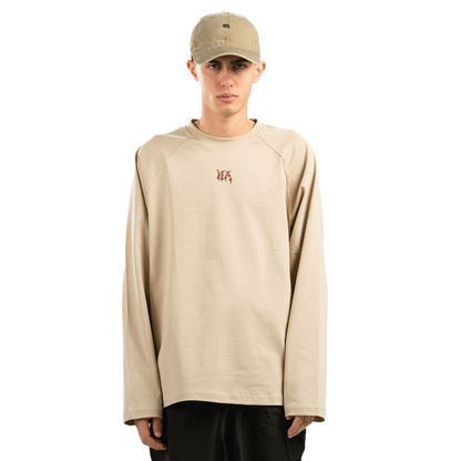 Beige Frame Long Sleeve
