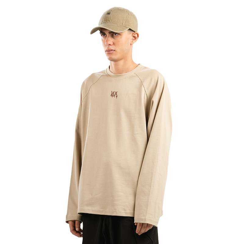 Beige Frame Long Sleeve