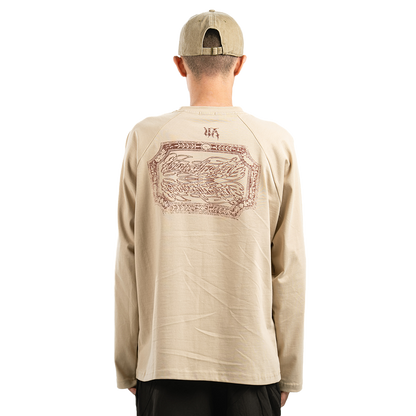 Beige Frame Long Sleeve