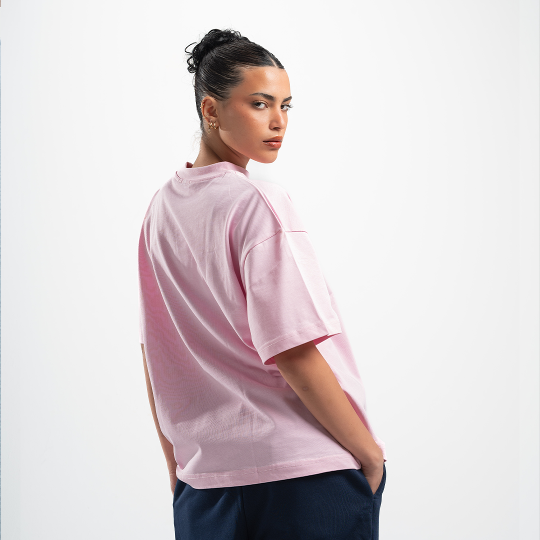 UA Pink Basic Tee