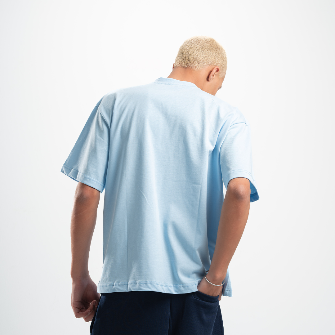 UA Baby Blue Basic Tee