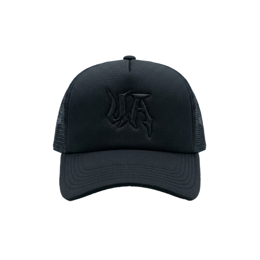 Black (BLACK) Stitched Cap