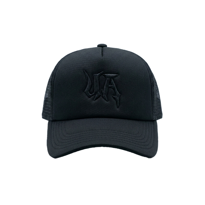 Black (BLACK) Stitched Cap