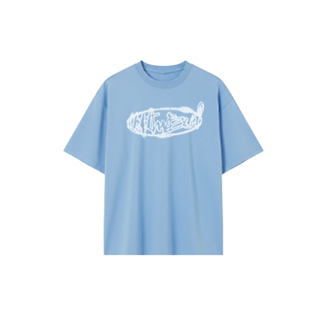 UA Baby Blue Graffiti Tee