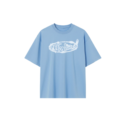 UA Baby Blue Graffiti Tee