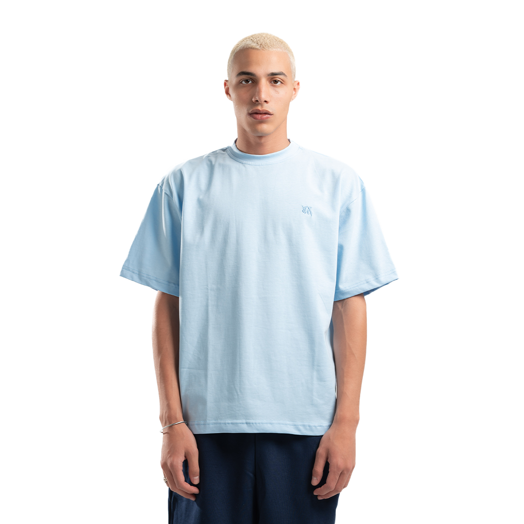 UA Baby Blue Basic Tee
