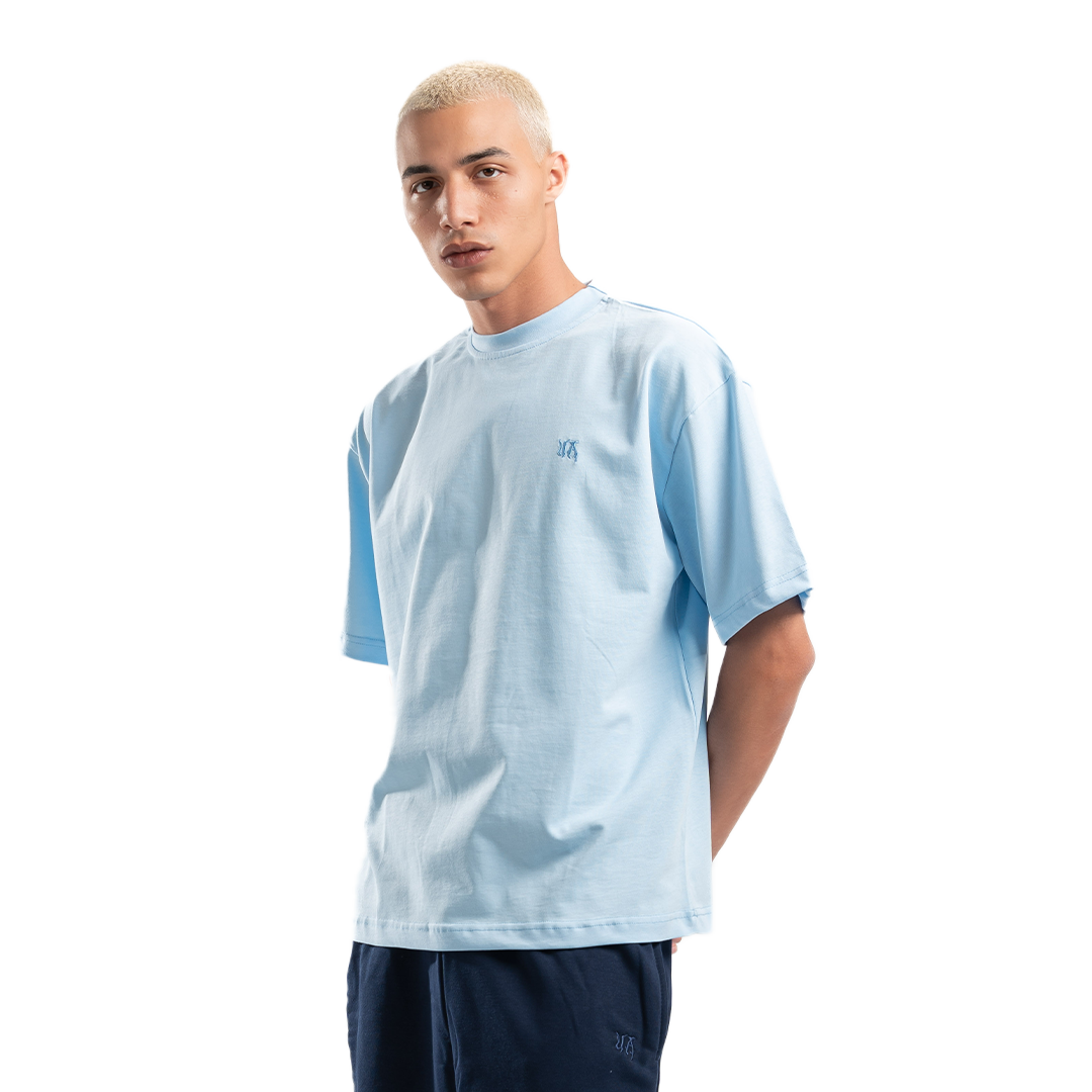UA Baby Blue Basic Tee