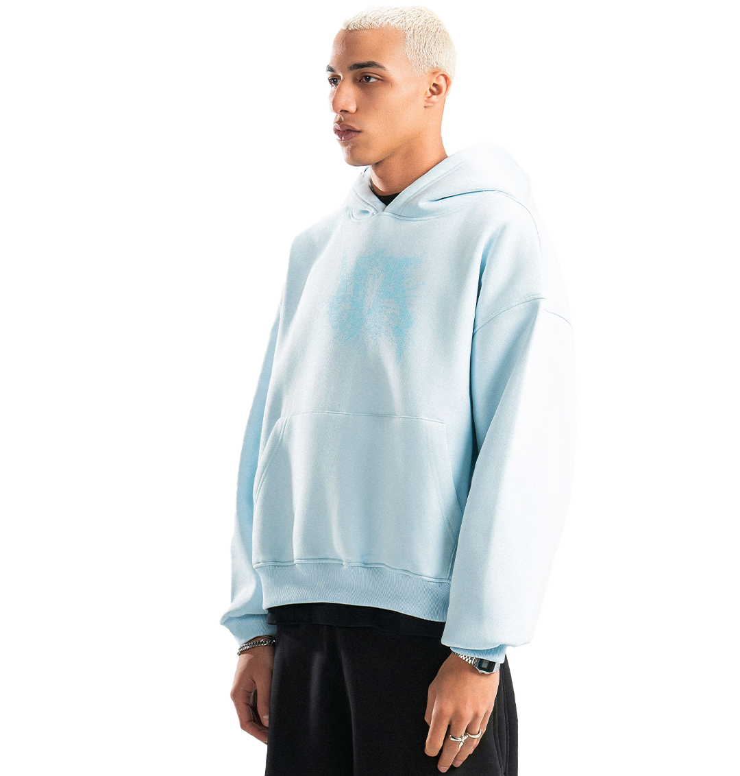 Numb Baby Blue Hoodie