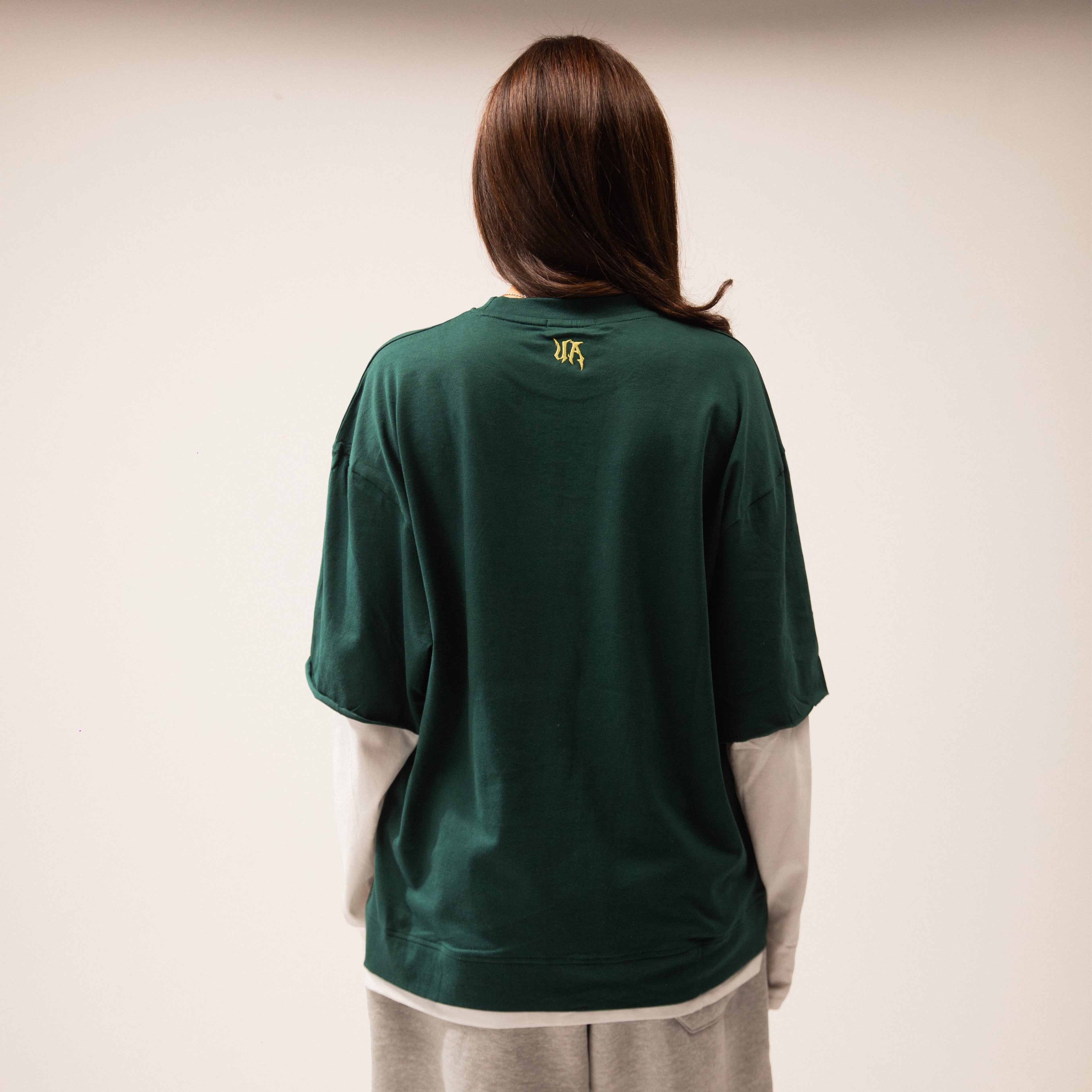 UA V2.Green Double-Sleeve Shirt