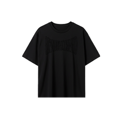 UA Black Distorted Tee