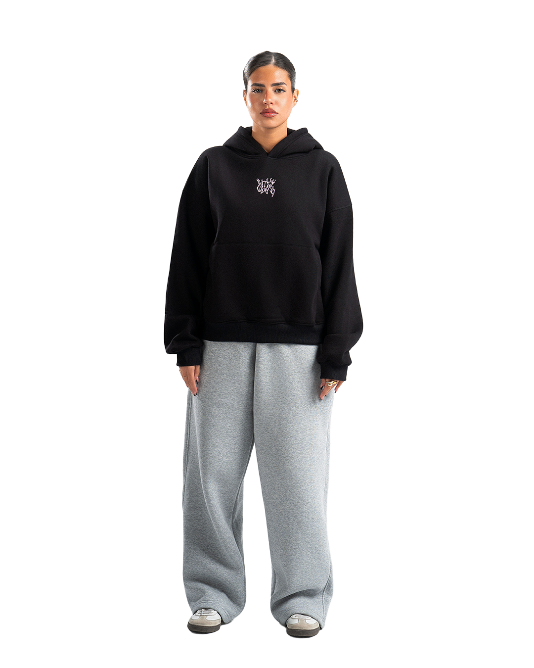 UA Burnout Black Hoodie
