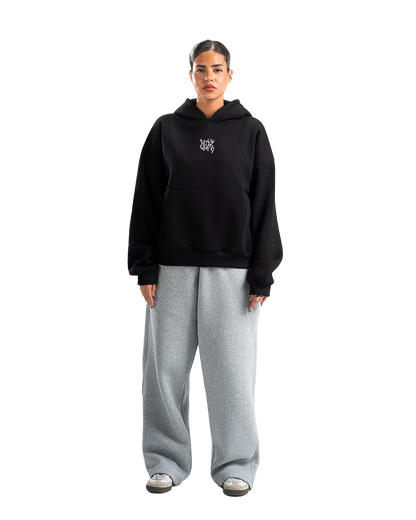 UA Burnout Black Hoodie