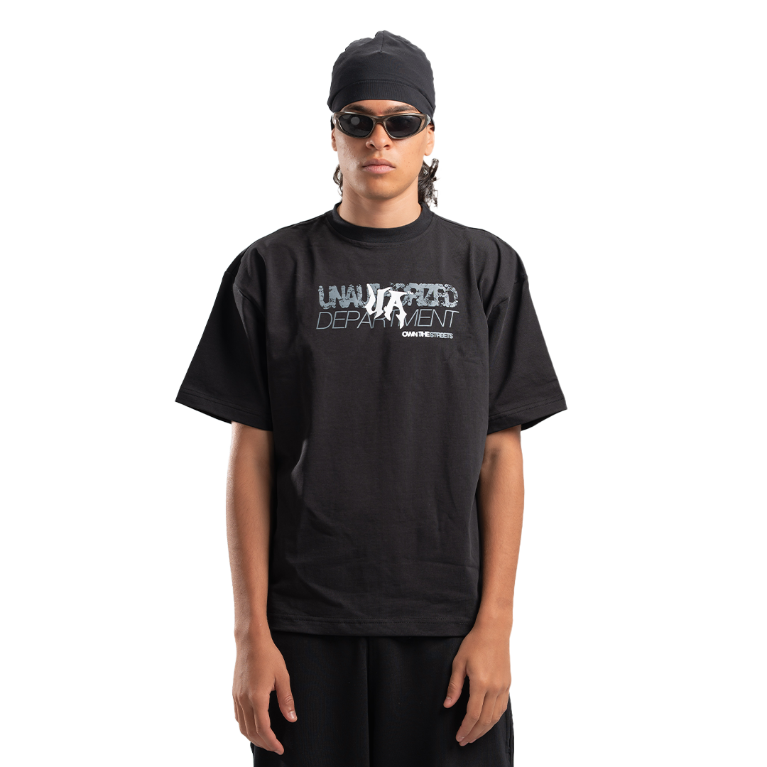 UA Black Department Tee