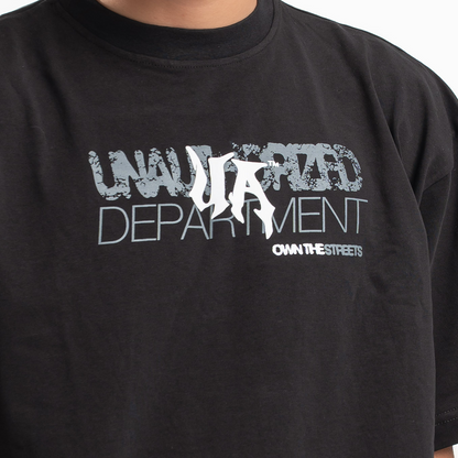 UA Black Department Tee