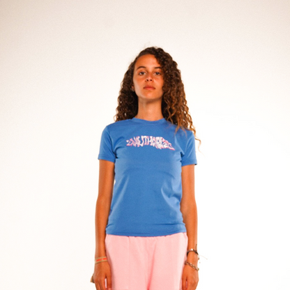 UA Blue Baby Tee