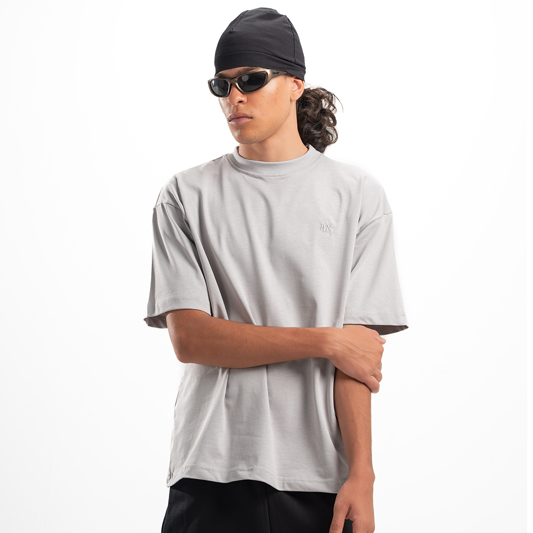 UA Grey Basic Tee