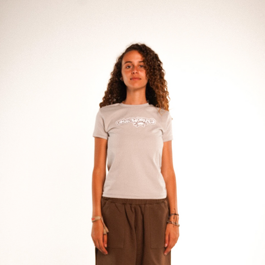 UA Grey Baby Tee