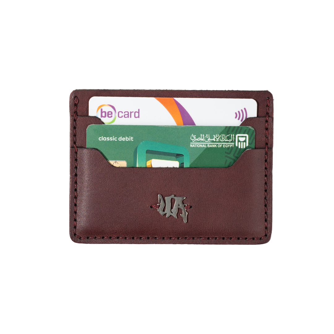 UA Burgundy Card Holder