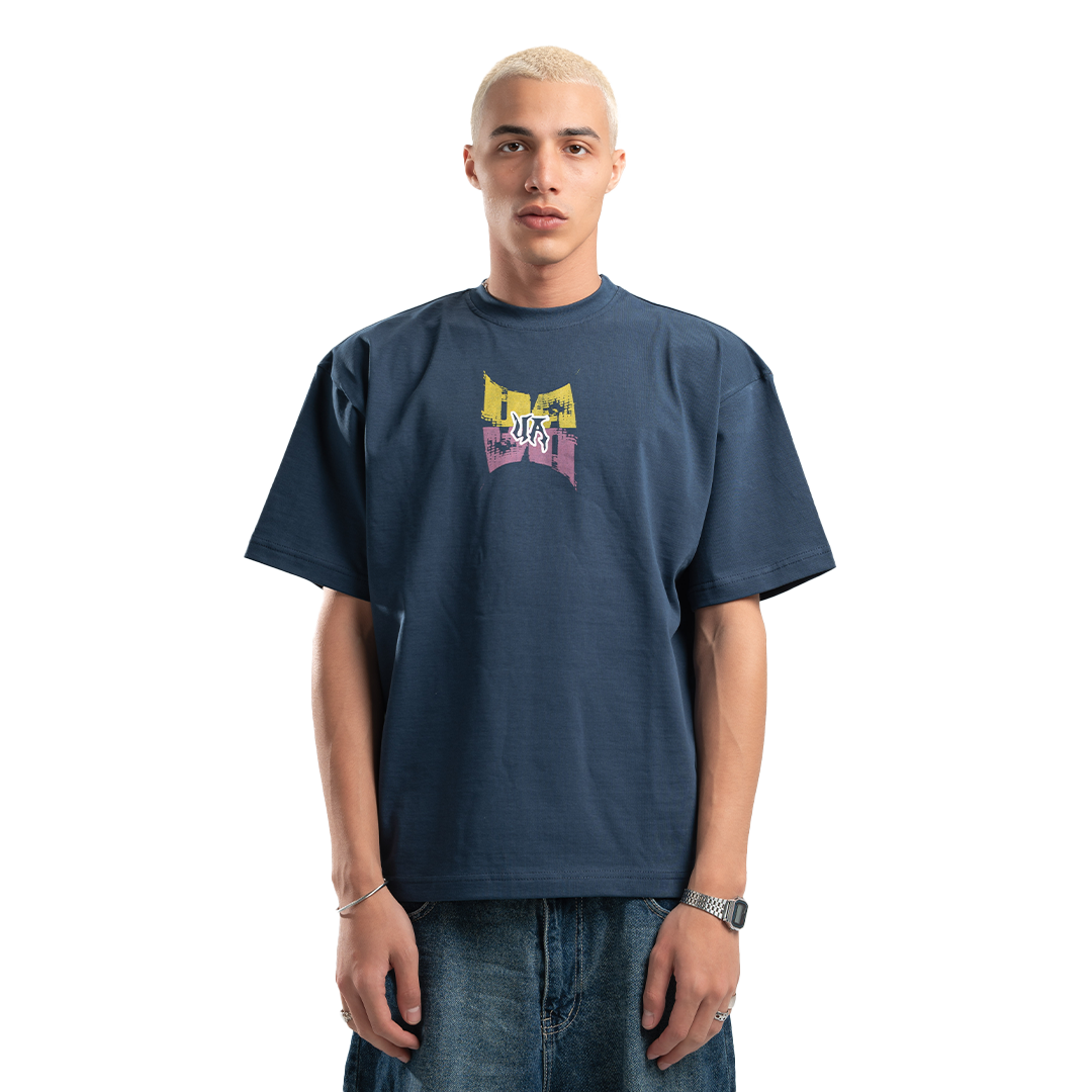 Navy CityNoise Tee