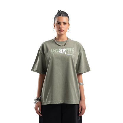 UA Olive Department Tee