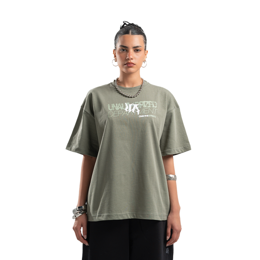 UA Olive Department Tee