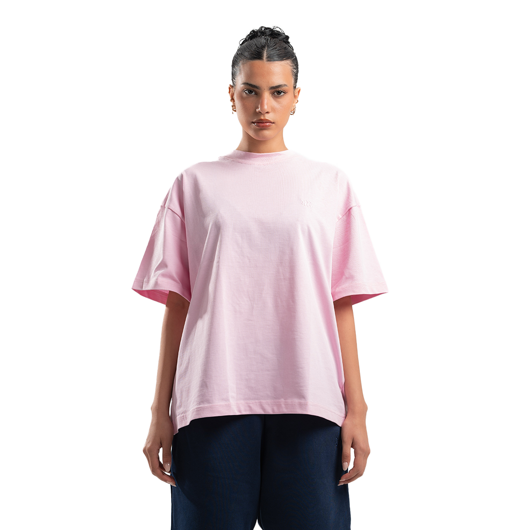UA Pink Basic Tee