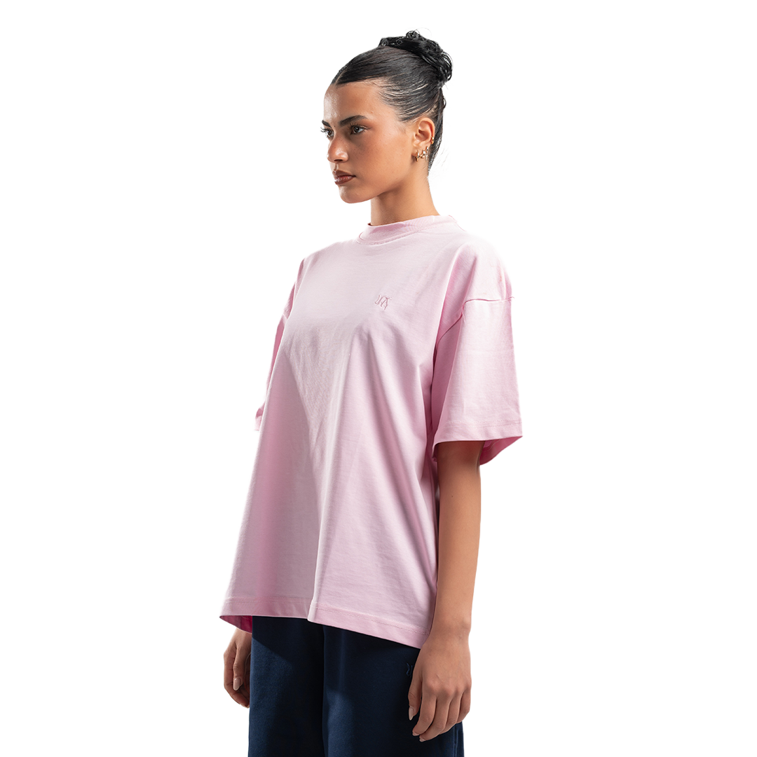 UA Pink Basic Tee