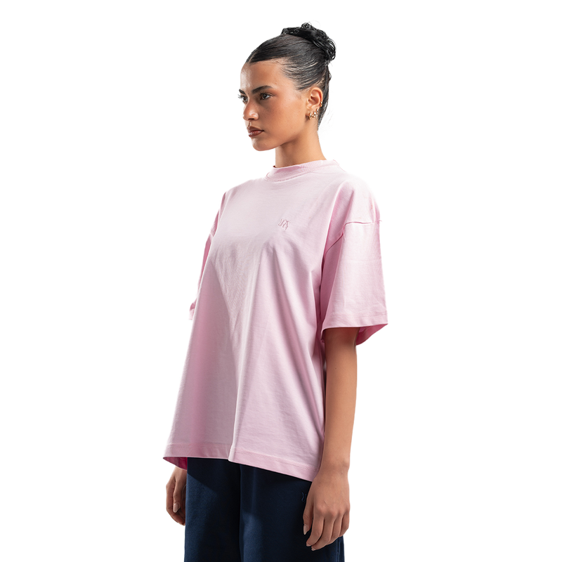 UA Pink Basic Tee