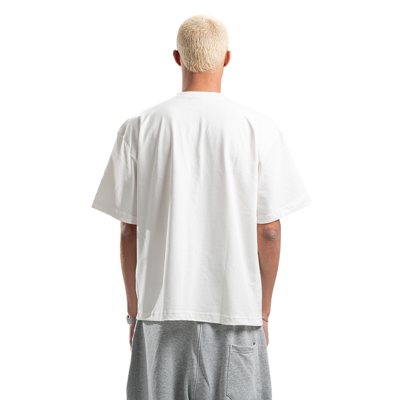 UA White Corrupted Tee