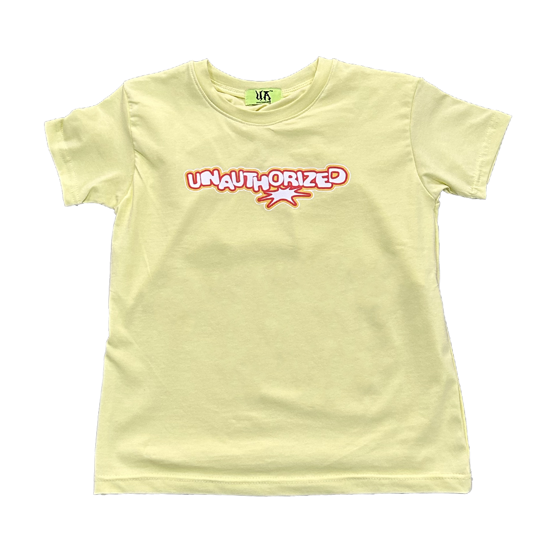 UA Yellow Baby Tee